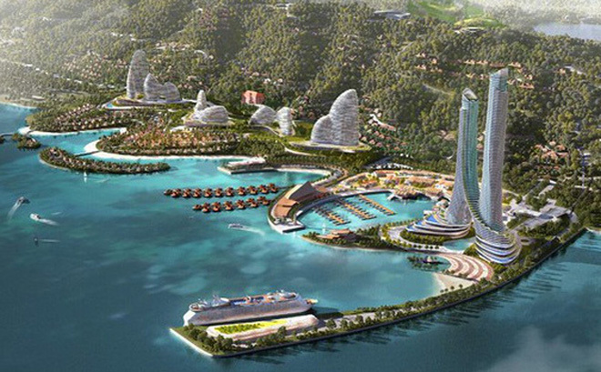 Đến năm 2020, đưa Vân Đồn trở thành trung tâm tài chính phát triển của châu Á - Thái Bình Dương. Nguồn: Internet