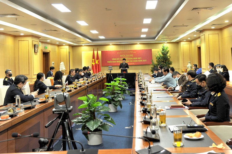 Hội nghị tổng kết công tác Đảng năm 2021, triển khai nhiệm vụ công tác Đảng năm 2022 của Đảng bộ cơ quan Tổng cục Thuế.