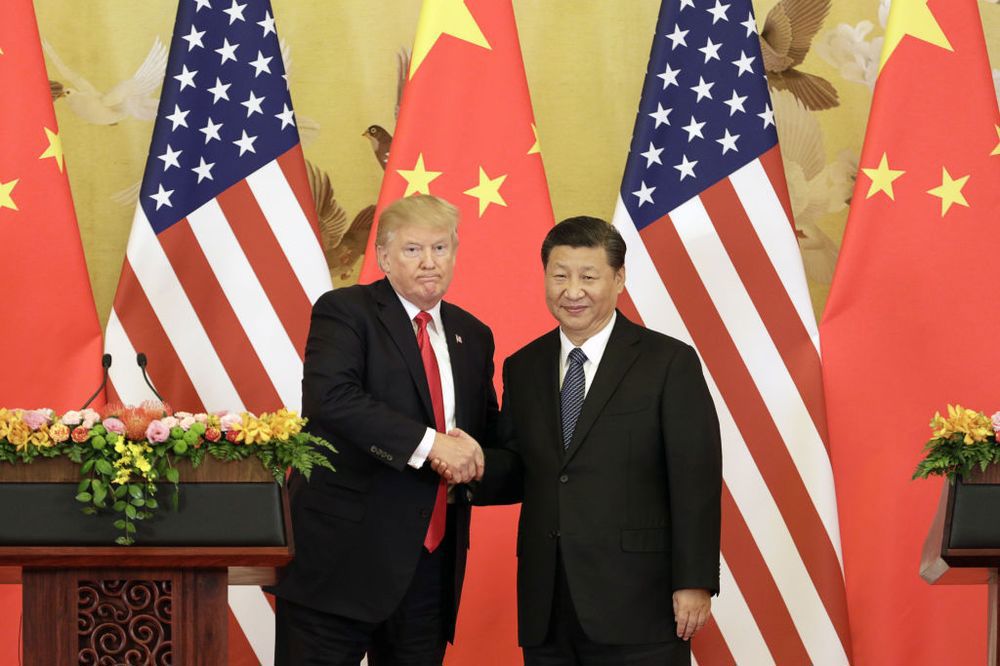 Theo số liệu Bộ Thương mại Trung Quốc, tăng trưởng đầu tư trực tiếp nước ngoài (FDI) trong tháng 1 từ Mỹ tăng 124,6% .Nguồn: Bloomberg.