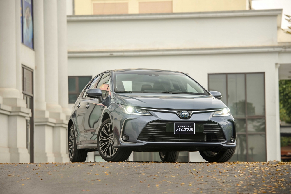 Xe Toyota Corolla Altis 2022 sang trọng và hiện đại hơn