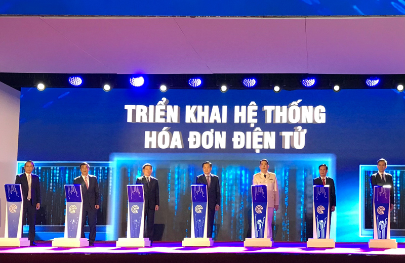 Lễ kích hoạt triển khai hệ thống HĐĐT giai đoạn 1.