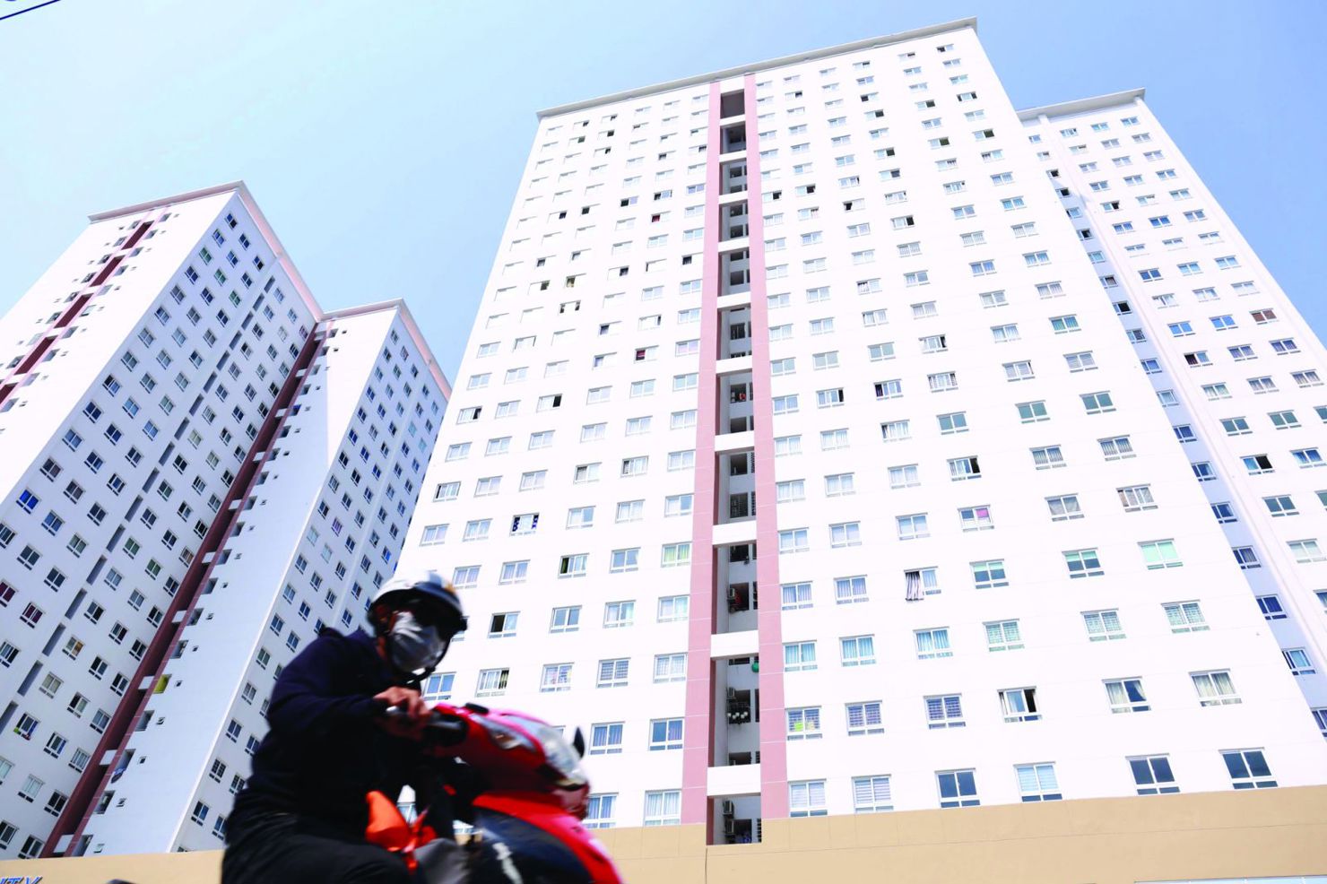 Nhà ở xã hội Topaz City ở Quận 8, TP. Hồ Chí Minh. Nguồn: batdongsan.enternews.vn
