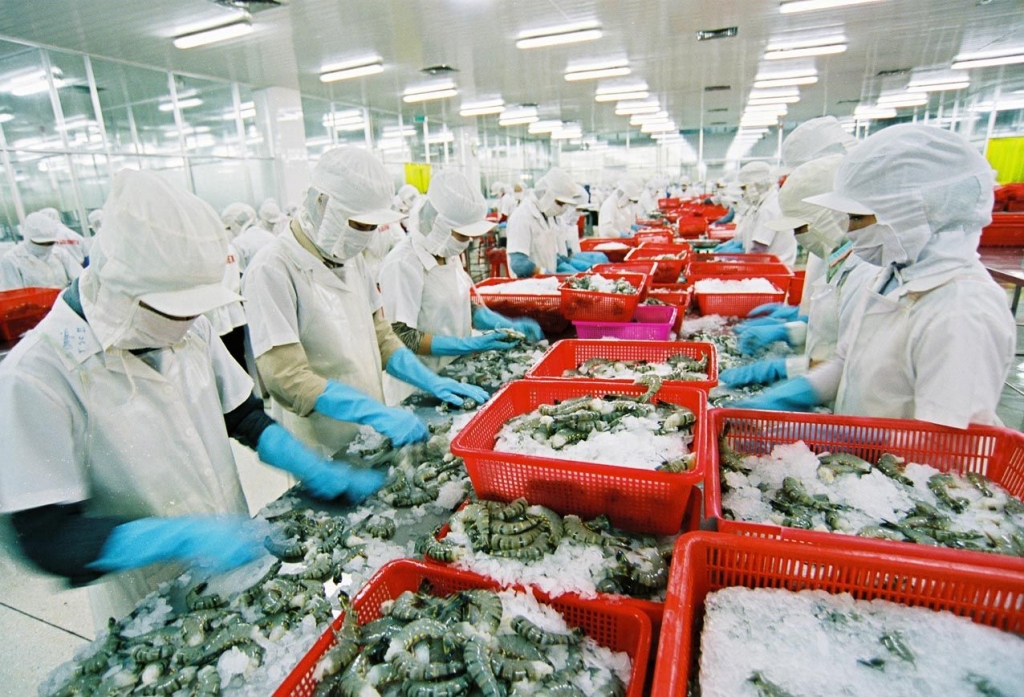 Chế biến thủy sản xuất khẩu