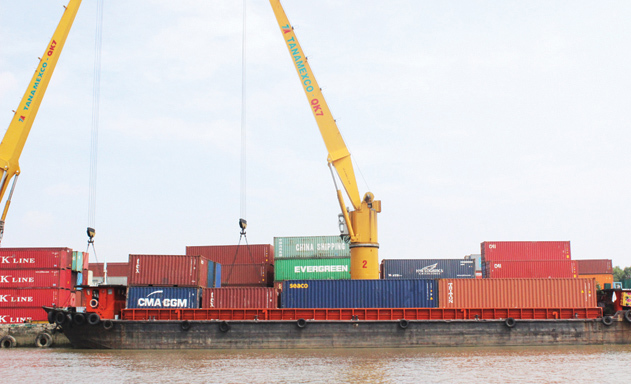 Chi phí logistics cao làm giảm sức cạnh tranh của doanh nghiệp. Nguồn: Internet