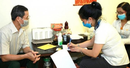 Hướng dẫn đăng ký nhận lương hưu, trợ cấp BHXH tại nhà trong thời gian dịch Covid-19. Ảnh: BHXH TP. Hà Nội