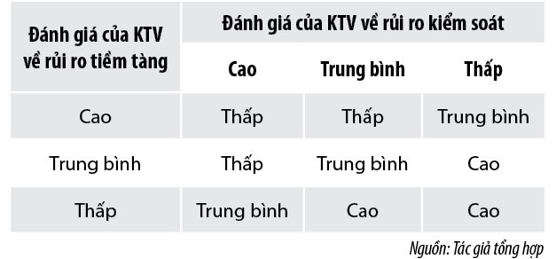 Đánh giá tính trọng yếu và rủi ro trong kiểm toán báo cáo tài chính - Ảnh 1