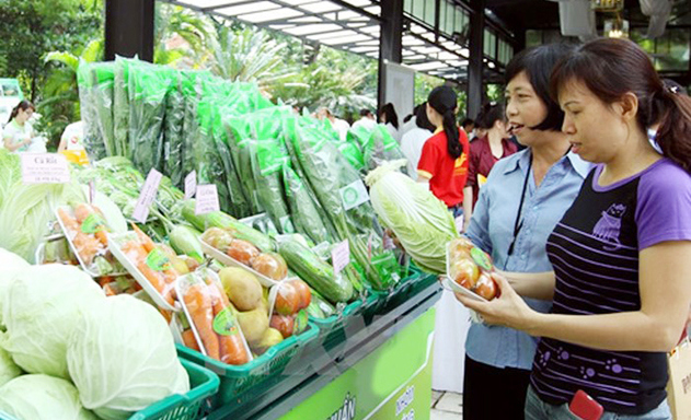 Đáp ứng được tiêu chuẩn chất lượng nhưng nông sản vẫn khó vào siêu thị. Nguồn: Internet