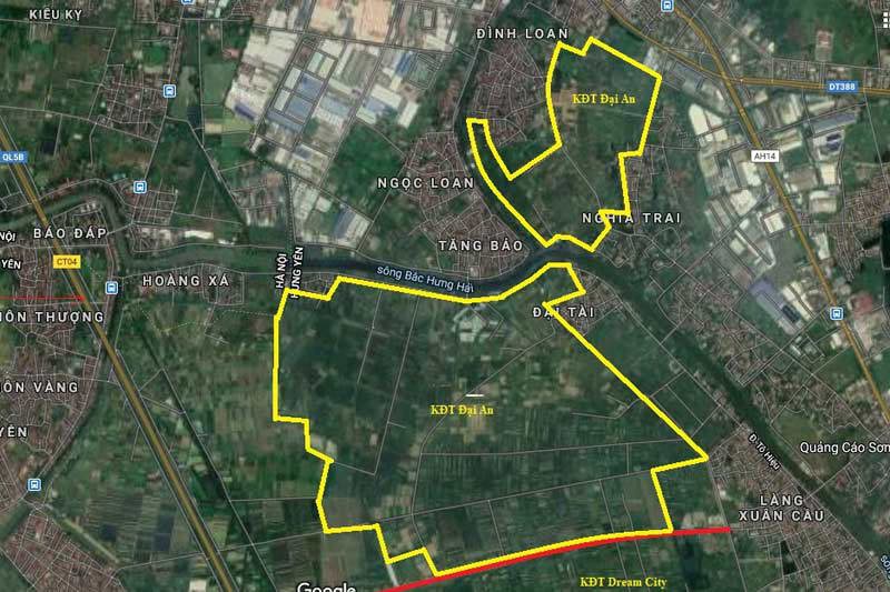 Khu đô thị Đại An Hưng Yên về tay một ông lớn bất động sản