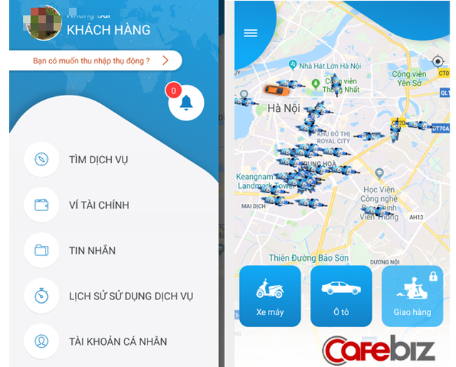 Ứng dụng gọi xe mới với tên gọi Mobile Caro có màn xuất hiện khá âm thầm.