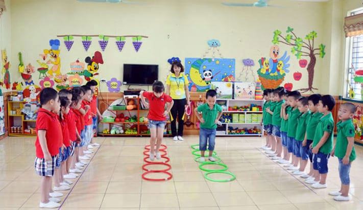 Cơ sở giáo dục mầm non, tiểu học ngoài công lập được vay vốn lãi suất 3,3%/năm để duy trì hoạt động. Nguồn: Internet