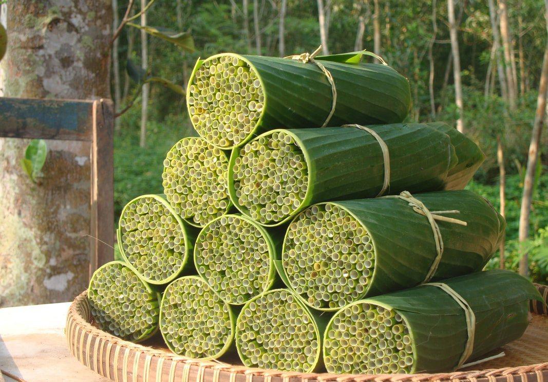 Sản phẩm ống hút làm từ cỏ