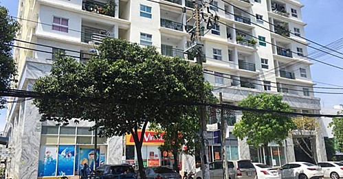 Một chung cư tại TP. Hồ Chí Minh từng bị ngân hàng dọa siết nợ đầu năm 2019.