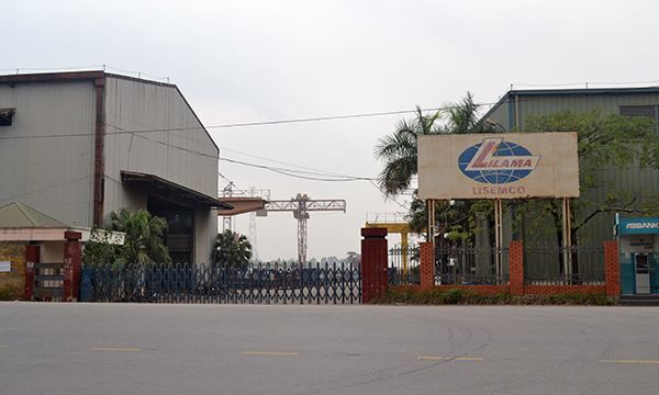 Công cổ phần Lisemco (Tổng công ty Lắp máy Việt Nam LILAMA) cũng thuộc diện nợ khủng. Nguồn: Internet