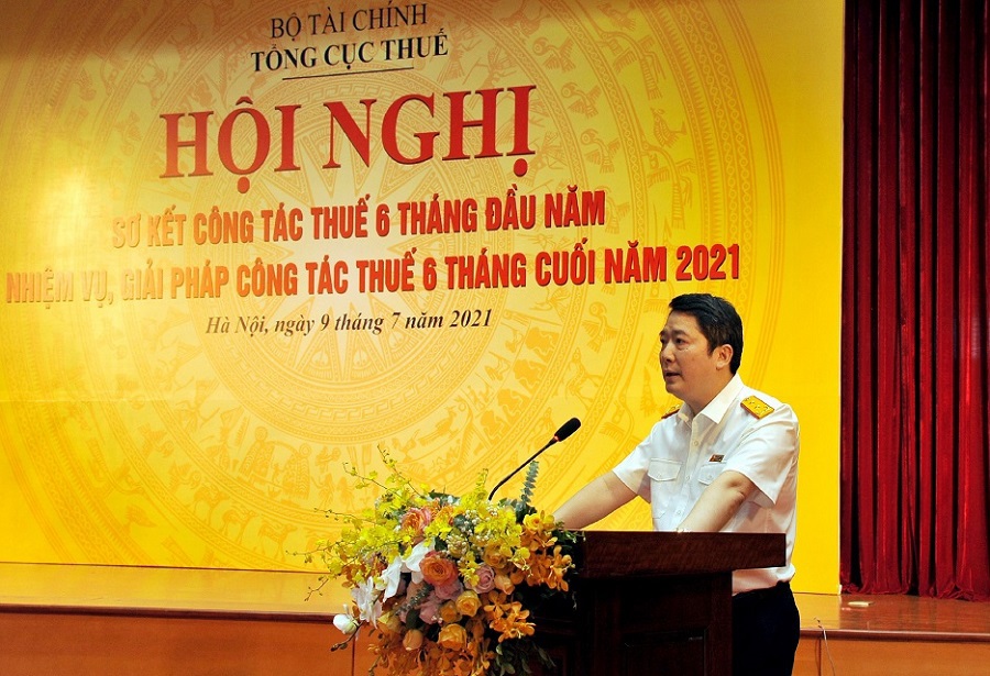 Tổng cục trưởng Cao Anh Tuấn phát biểu tại Hội nghị
