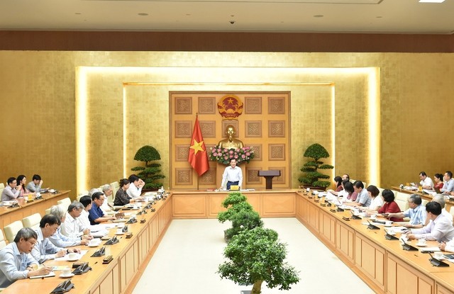 Phiên họp Hội đồng Tư vấn chính sách tài chính, tiền tệ quốc gia đánh giá các diễn biến và đề ra các giải pháp về chính sách tài chính, tiền tệ trong thời gian tới. Nguồn: chinhphu.vn