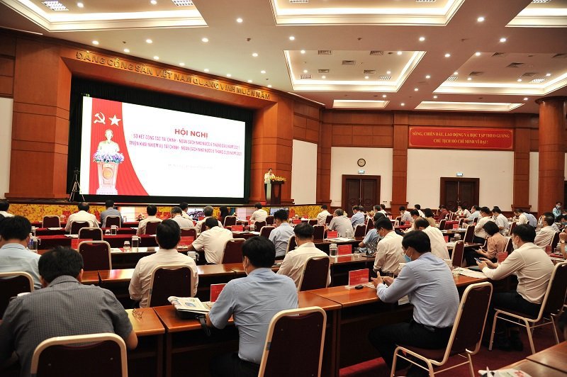 Hội nghị “Sơ kết công tác tài chính – ngân sách nhà nước (NSNN) 6 tháng đầu năm, triển khai nhiệm vụ tài chính – NSNN 6 tháng cuối năm 2021 của ngành Tài chính”