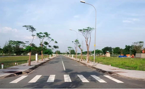Một dự án đất nền ở TP. Hồ Chí Minh. Ảnh: Dothi.net