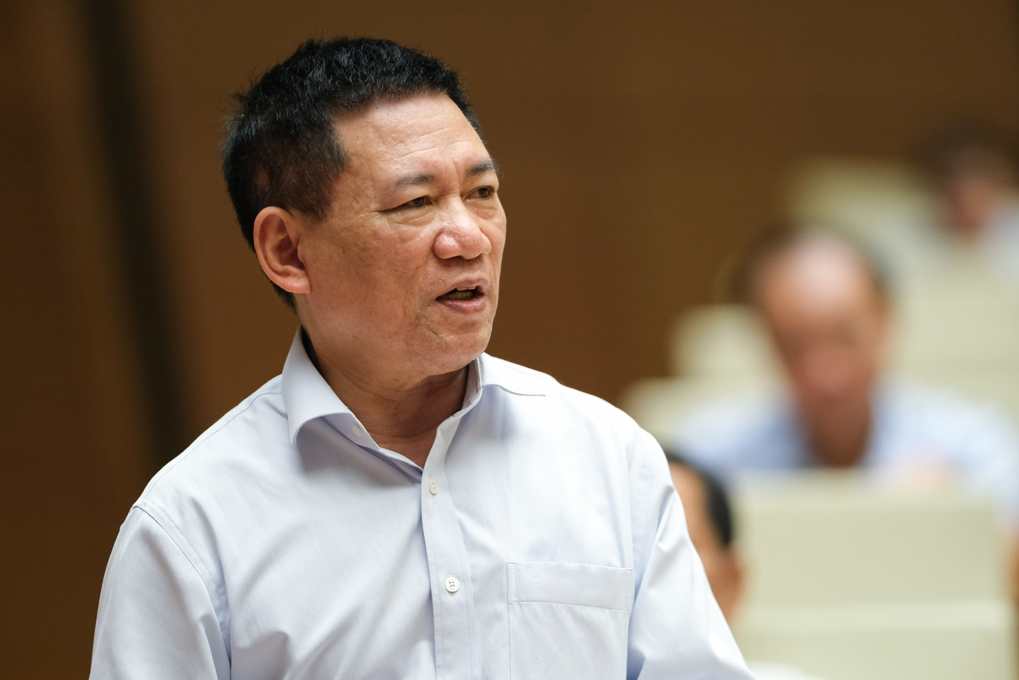 Bộ trưởng Bộ Tài chính Hồ Đức Phớc tham gia giải trình về vướng mắc trong thực hiện quy định về kinh doanh cá cược.