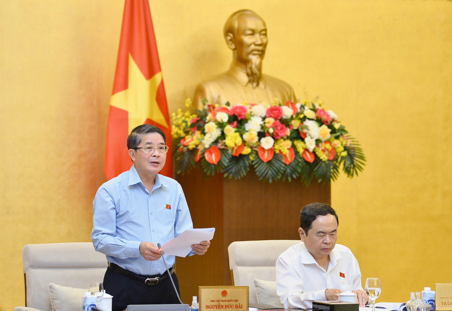 Phó Chủ tịch Quốc hội Nguyễn Đức Hải đề nghị khẩn trương hoàn chỉnh hồ sơ dự án Luật để trình Quốc hội xem xét tại Kỳ họp thứ 4.