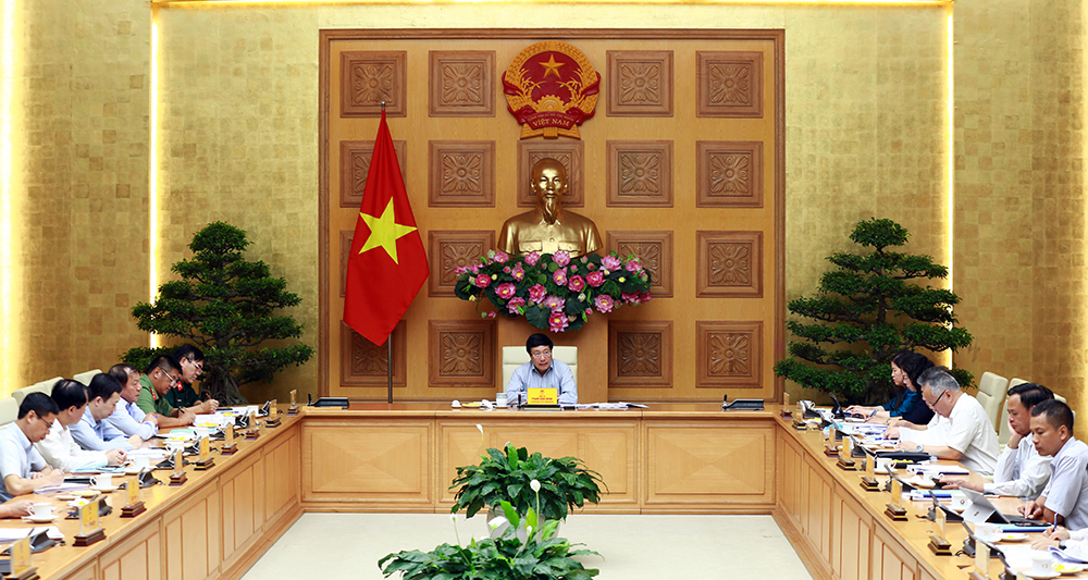 Toàn cảnh phiên họp lần thứ 7 của Ủy ban Chỉ đạo quốc gia về ASW, NSW và tạo thuận lợi thương mại. Nguồn:chinhphu.vn