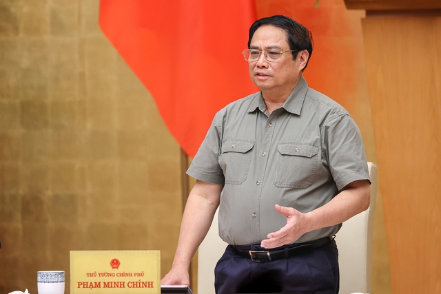 Thủ tướng Phạm Minh Chính nhấn mạnh mục tiêu ưu tiên ổn định kinh tế vĩ mô, kiểm soát lạm phát, thúc đẩy tăng trưởng, bảo đảm các cân đối lớn, đây là ưu tiên xuyên suốt