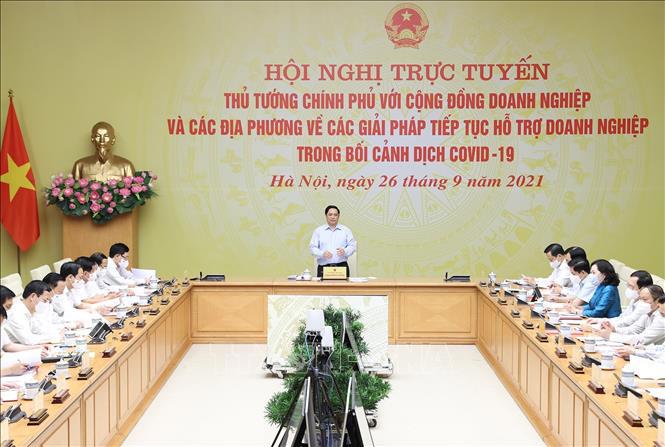 Thủ tướng Chính phủ Phạm Minh Chính phát biểu khai mạc Hội nghị.