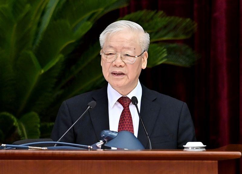 Tổng Bí thư Nguyễn Phú Trọng chỉ rõ những khó khăn, thách thức lớn đất nước sẽ đối mặt trong thời gian tới.