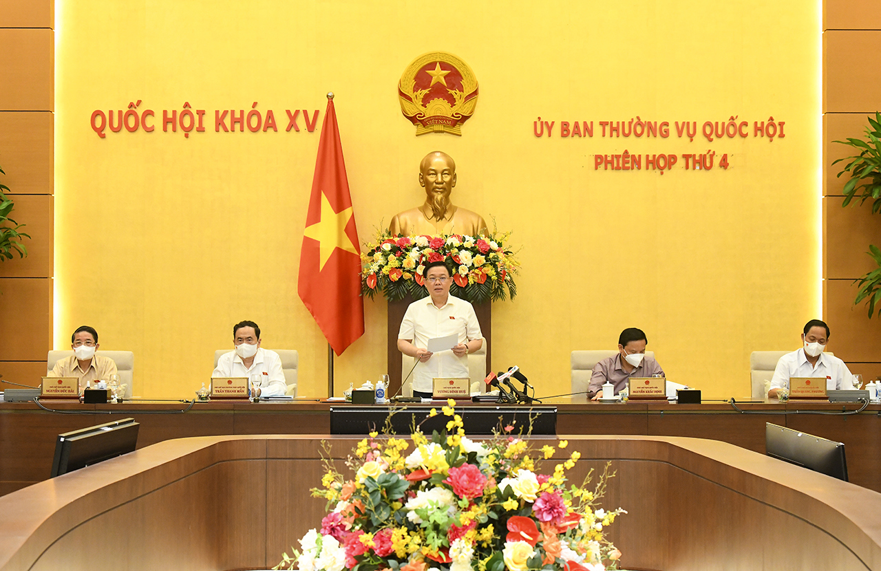 Chủ tịch Quốc hội Vương Đình Huệ khẳng định, các nội dung chuẩn bị cho Kỳ họp thứ hai, Quốc hội khóa XV đã được hoàn tất, sẵn sàng cho phiên khai mạc đúng thời gian dự kiến.