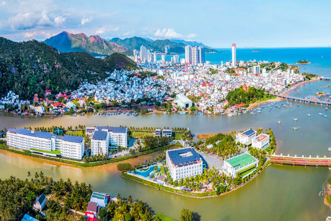 Khu du lịch Champa Island Nha Trang đã triển khai mô hình du lịch an toàn. Nguồn: Báo Khánh Hòa