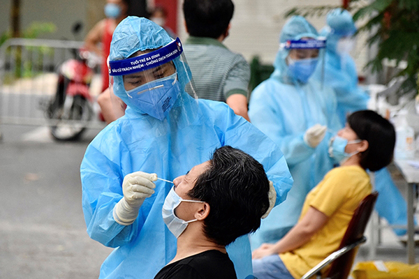 Xét nghiệm là phương pháp nhanh nhất tìm ra virus gây bệnh COVID-19.