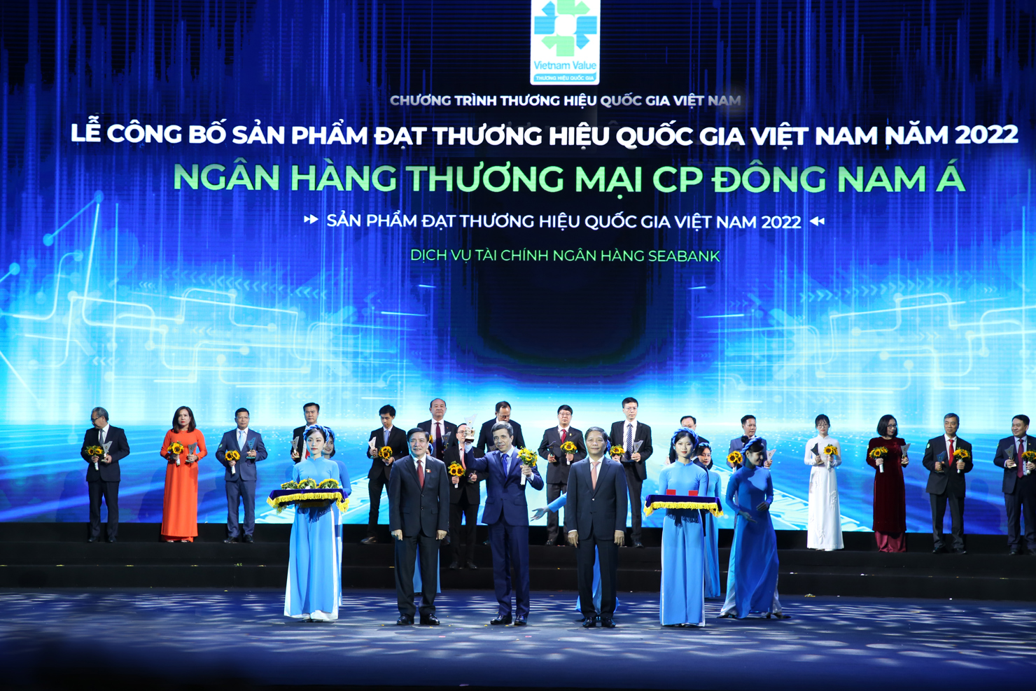 Dịch vụ tài chính ngân hàng SeABank được bình chọn là Thương hiệu Quốc gia.