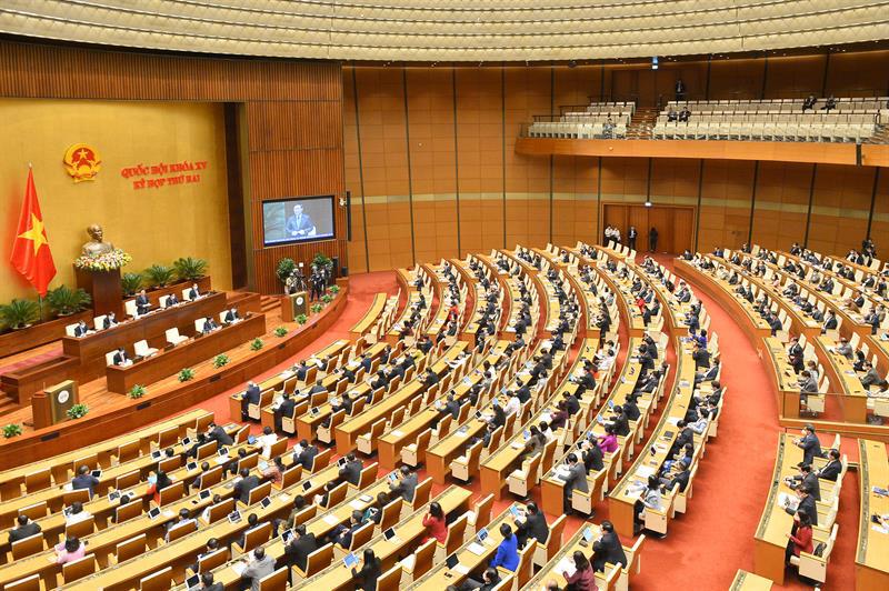 Toàn cảnh phiên họp Quốc hội ngày 12/11