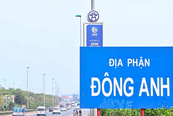 Đất đấu giá Đông Anh xác lập mặt bằng giá mới. Nguồn: Internet