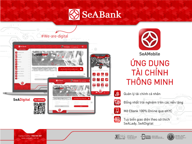 SeABank chính thức nâng cấp và đồng nhất trải nghiệm của ngân hàng số SeAMobile