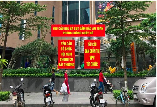 Nhiều chung cư ở Hà Nội có tranh chấp, khiếu kiện. Ảnh: Hoài Thu.