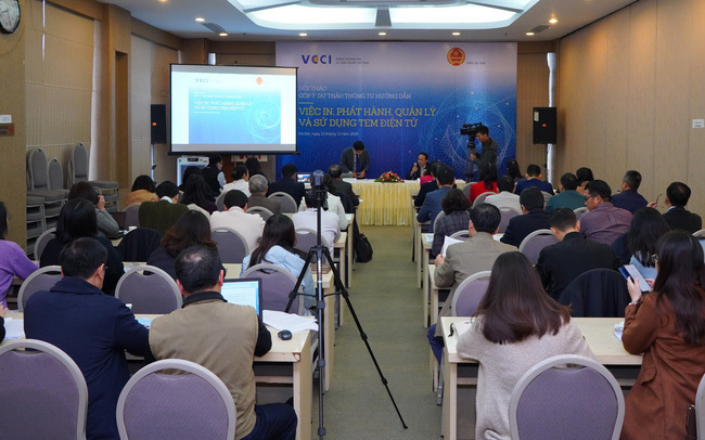 Hội thảo "Góp ý dự thảo thông tư hướng dẫn việc in, phát hành, quản lý và sử dụng tem điện tử".