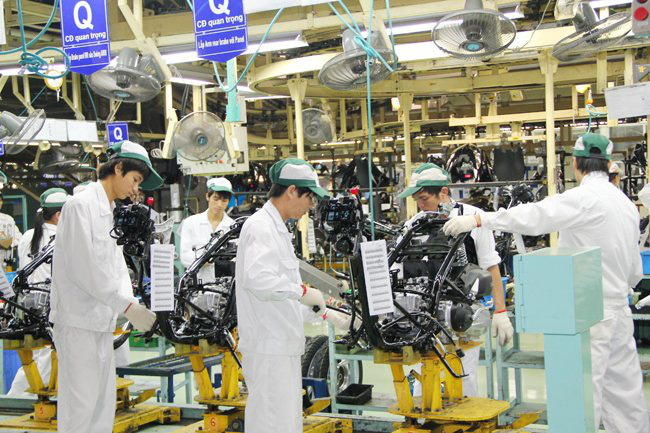 Tổng vốn FDI đăng ký vào lĩnh vực công nghiệp chế biến, chế tạo đạt 16,58 tỷ USD. Ảnh: Internet.