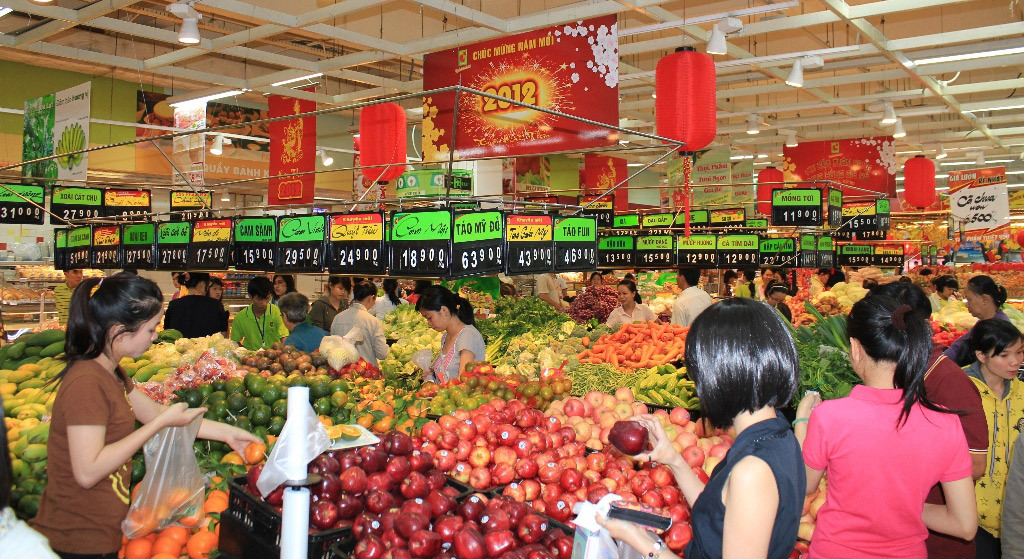 Với sự hỗ trợ, đồng hành của các kênh bán lẻ hiện đại, nhiều doanh nghiệp đã tiếp cận được người tiêu dùng. Nguồn: internet