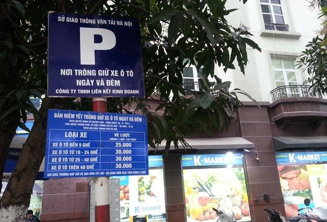 Sở GTVT yêu cầu rà soát, dỡ bỏ các biển “P” còn tồn tại trên vỉa hè. Ảnh minh họa. Nguồn: Internet