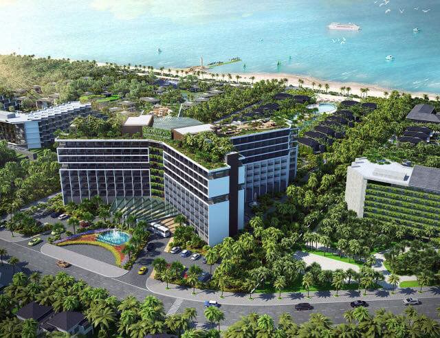 Một sự án BĐS nghỉ dưỡng tại TPNha Trang, tỉnh Khánh Hoà. Nguồn: Internet