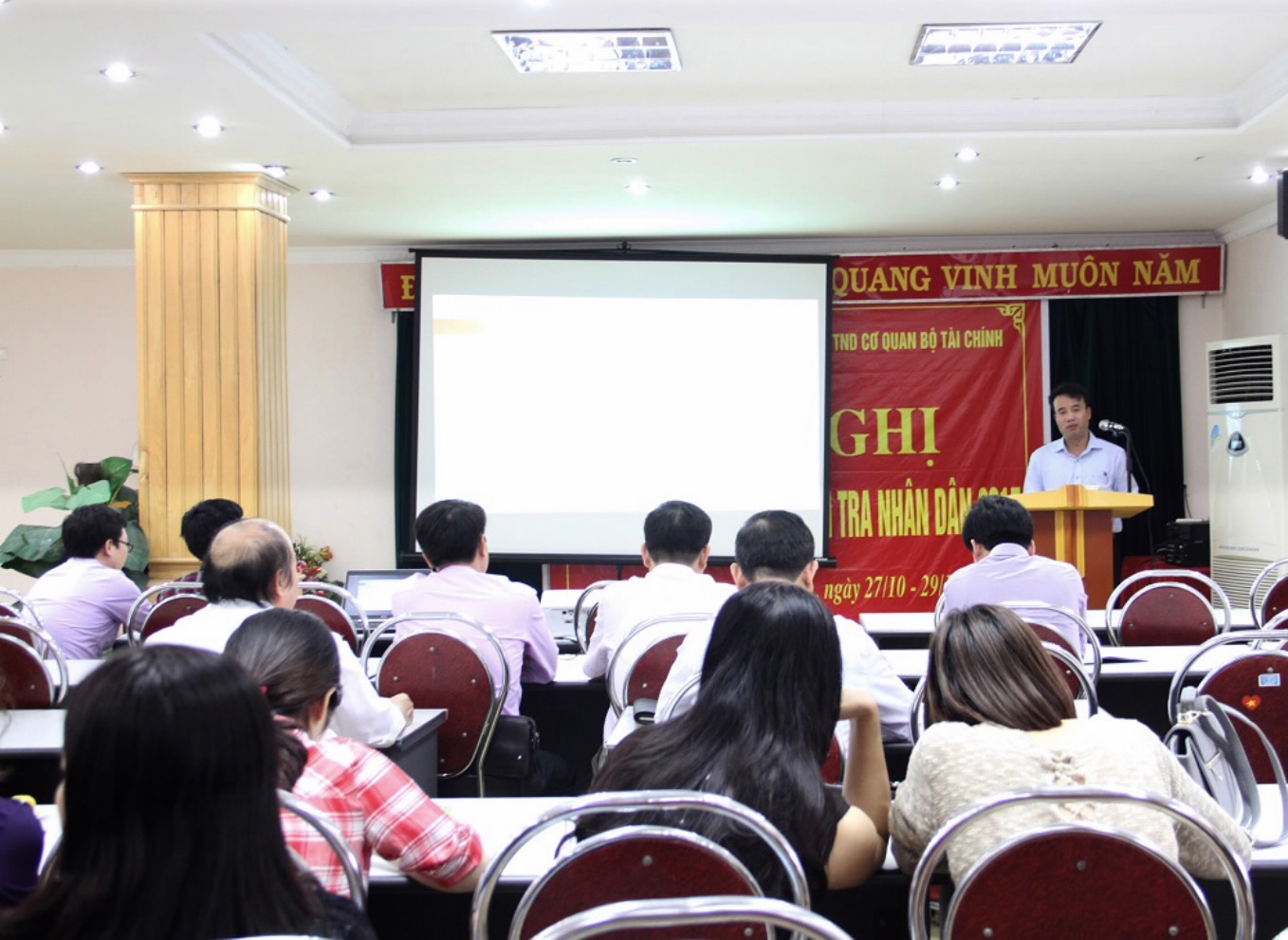 Trong những năm qua, Bộ Tài chính luôn chú trọng việc tập huấn, tuyên truyền về công tác thanh tra, chống tham nhũng cho các cán bộ, đảng viên.
