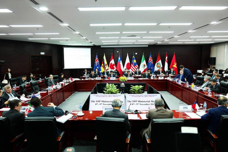 Toàn cảnh Hội nghị Bộ trưởng TPP tại Đà Nẵng. Nguồn: Tuổi trẻ