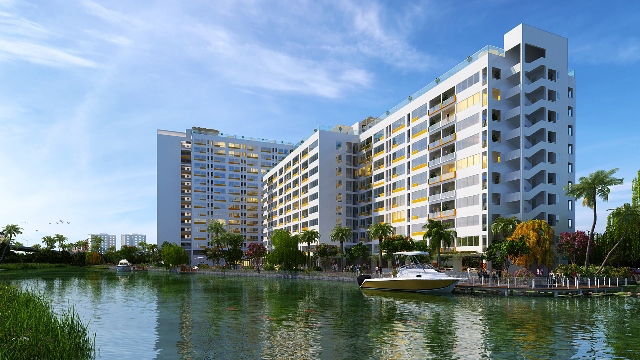 Thị trường bất động sản trước Tết Nguyên Đán 2018 vẫn tiếp tục sôi động với những dự án mới, chủ đầu tư mới. Nguồn: Internet