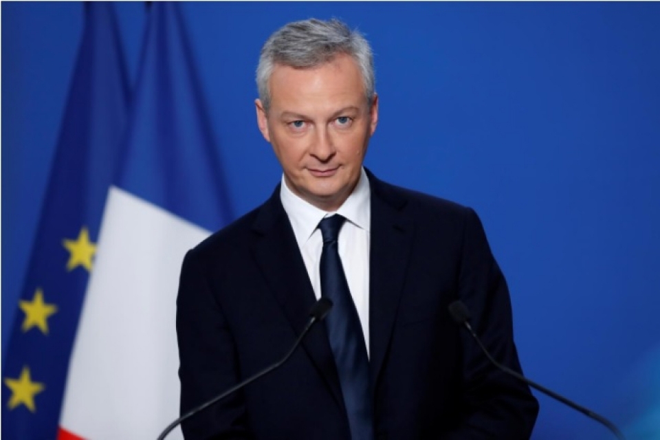 Bộ trưởng Tài chính Pháp Bruno Le Maire. (Nguồn: Reuters)