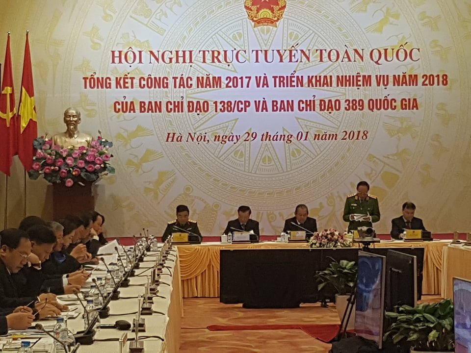 Kết quả đấu tranh chống buôn lậu, gian lận thương mại và hàng giả năm 2017 đã góp phần ổn định ổn định tình hình kinh tế-xã hội. Nguồn: Internet