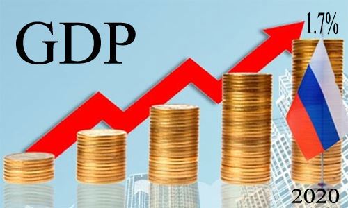 GDP của Nga sẽ đạt tốc độ tăng trưởng trung bình 1,7%/năm từ nay đến 2020. Nguồn: Internet