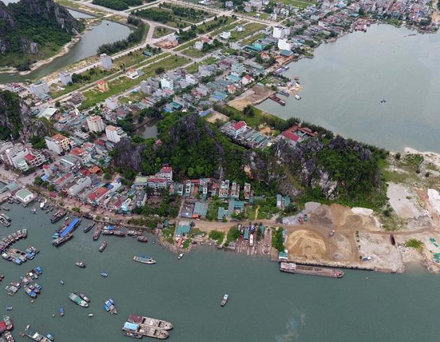 Việc quy hoạch trở thành đặc khu đã khiến giá đất tại Vân Đồn tăng mạnh so với trước. Nguồn: Internet