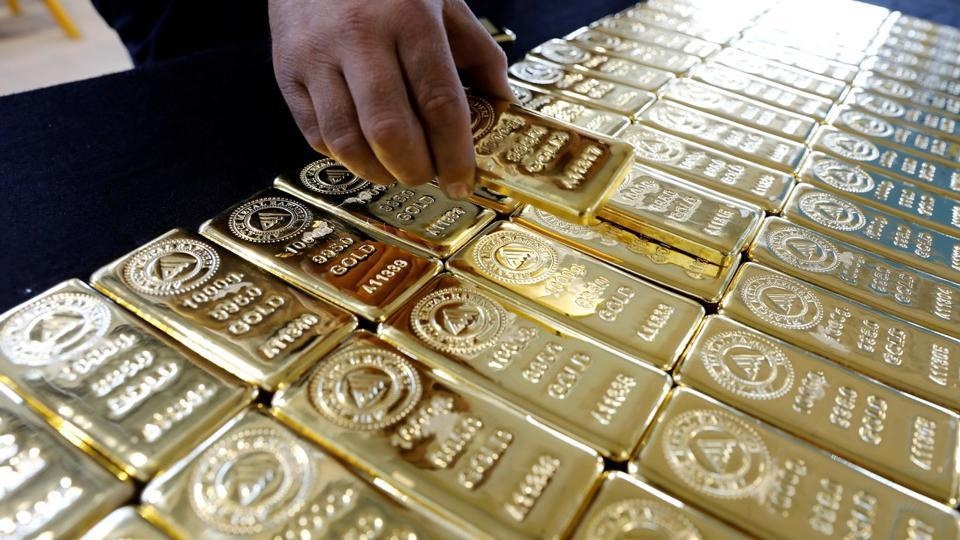 Giá vàng giao ngay đã tăng 0,4% lên mức 1.341,29 USD/ounce vào lúc 0 giờ 35 phút ngày 11/4 theo giờ Việt Nam. Nguồn: Internet