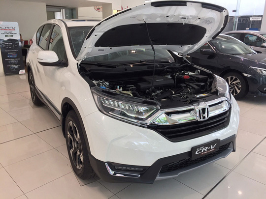 Xe CR-V của Honda hiện không còn hàng để bán. Ảnh: Nguyễn Hải/nld.com.vn