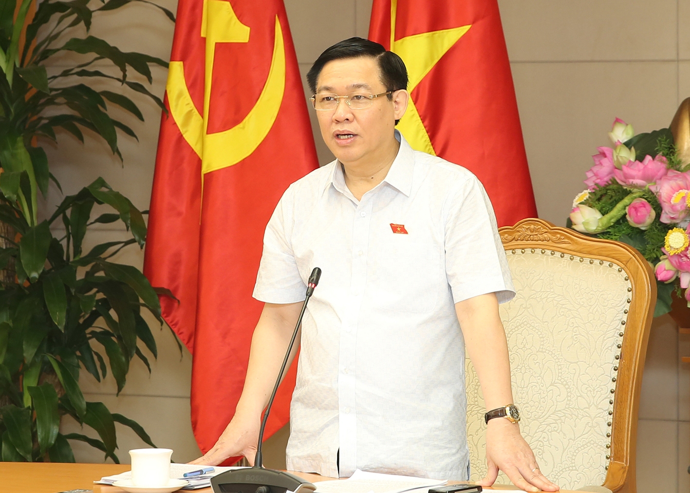 Cần bình tĩnh để xử lý, bảo đảm đúng chỉ tiêu pháp lệnh CPI cả năm 2018 tăng dưới 4%. Nguồn: chinhphu.vn